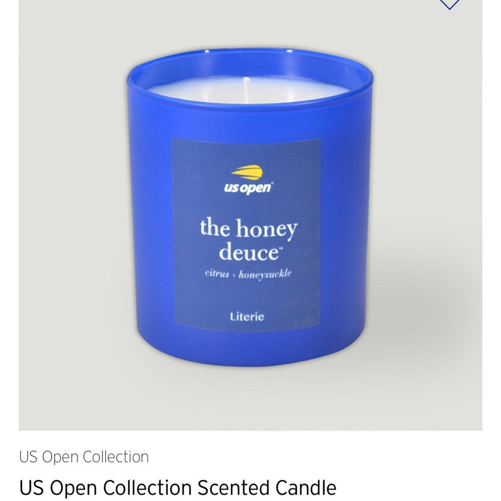 US Open Collection Blue Scented Candle